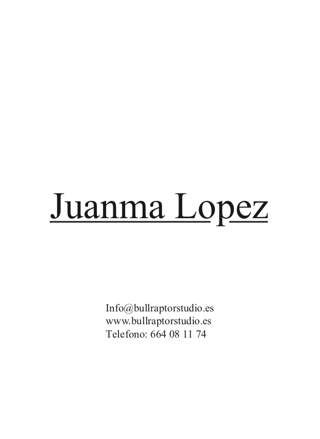 Portfolio Juanma López - alumno Natural Formación